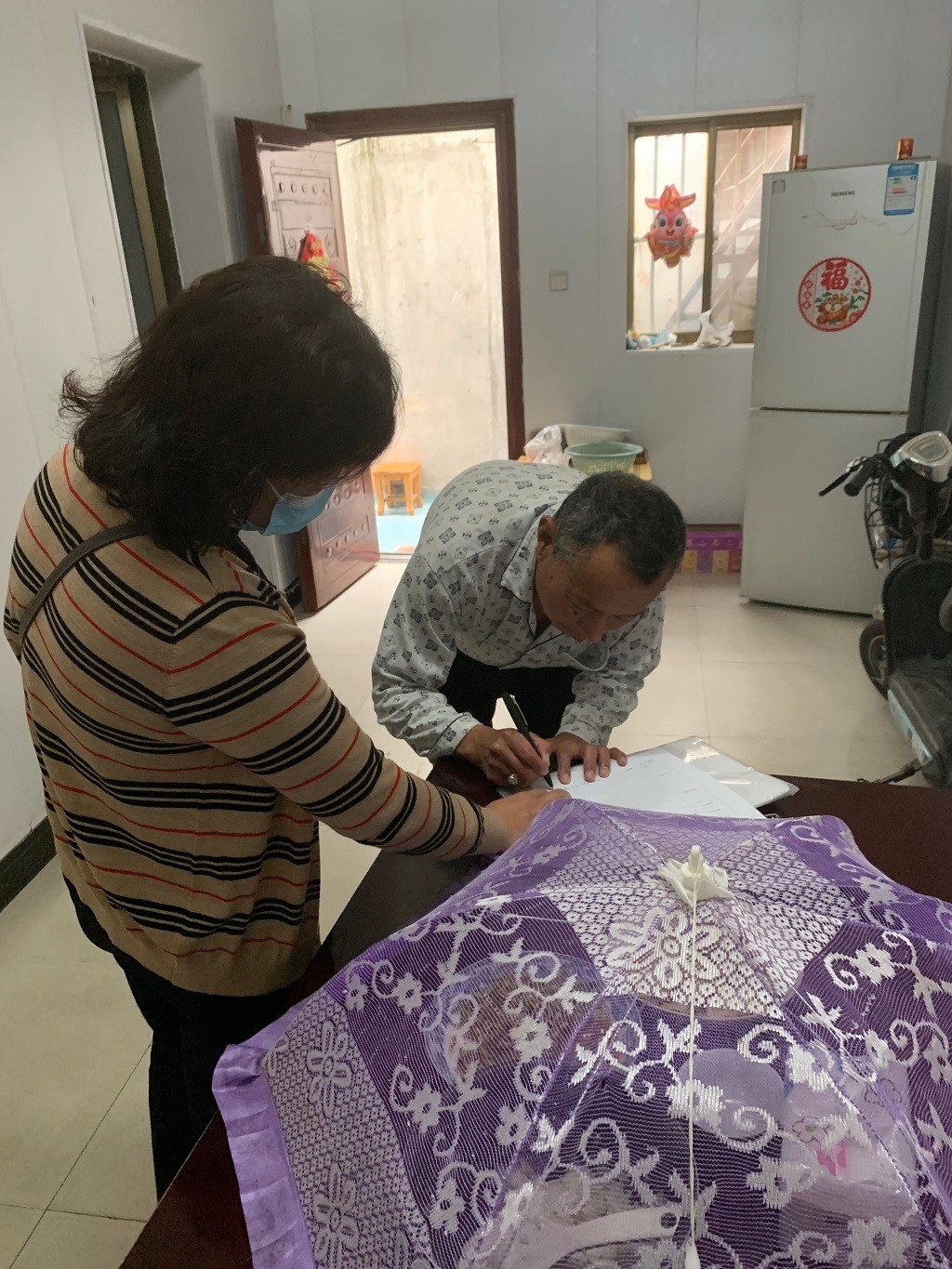 组织开展2023年度全区老公房安全巡查