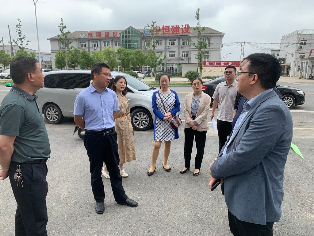 市发改委对我区棚改建设项目现场调研