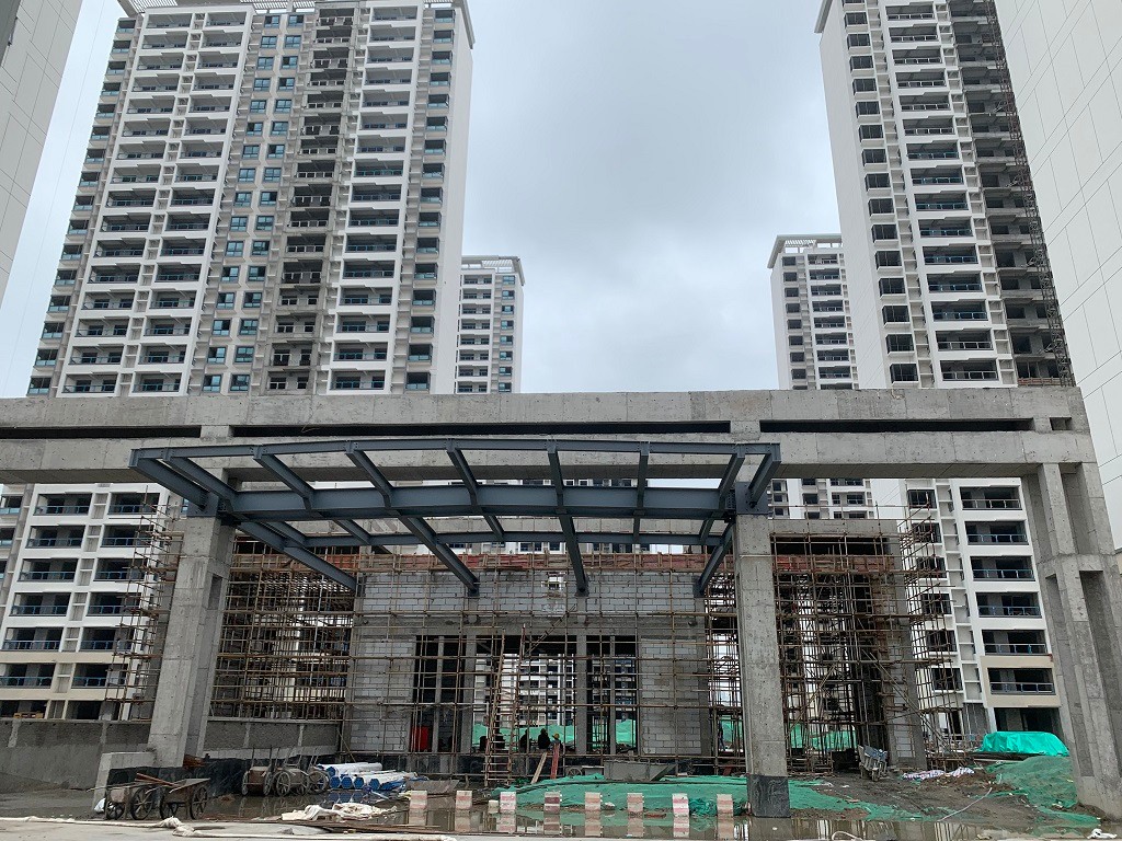 市发改委对我区棚改建设项目现场调研
