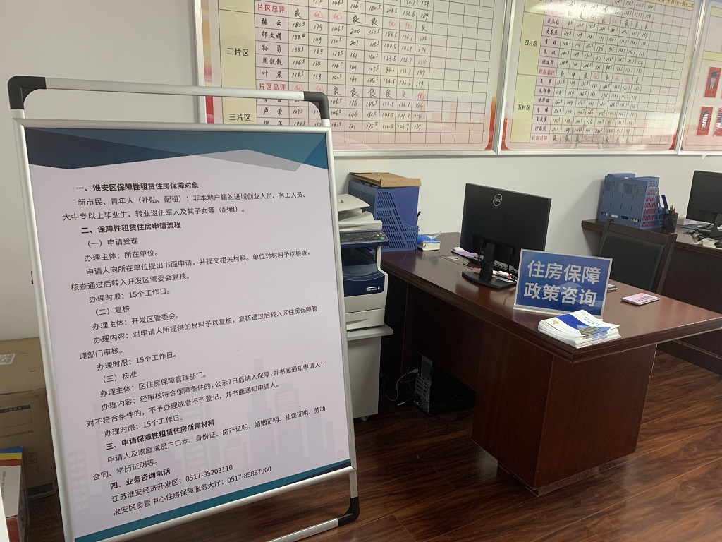 区开发区管委会住房保障服务窗口挂牌