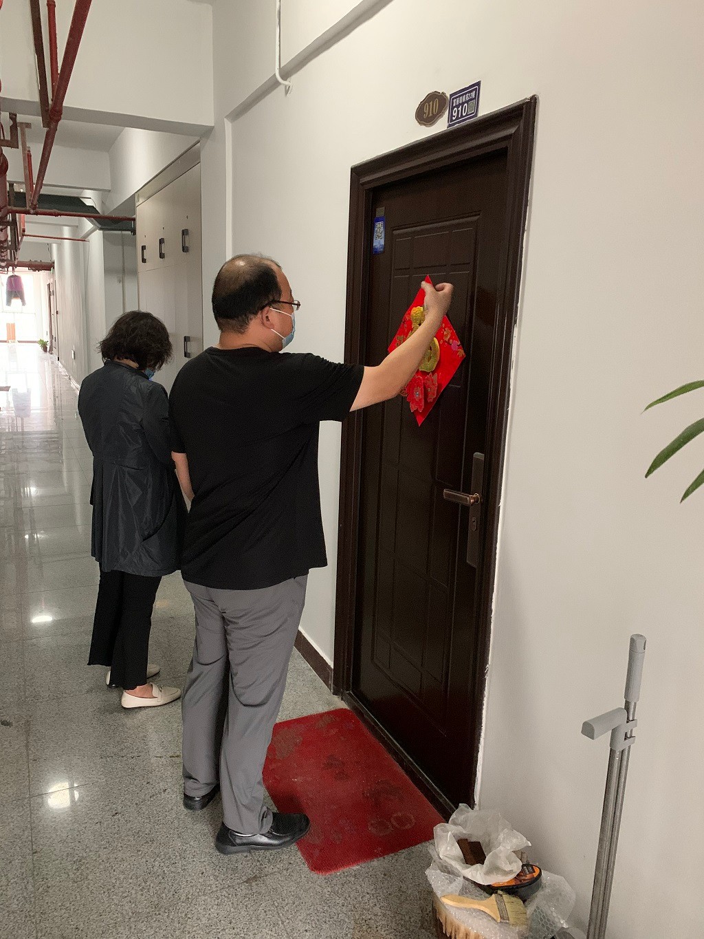 富丽瑞景苑公租房及地下停车场安全检查