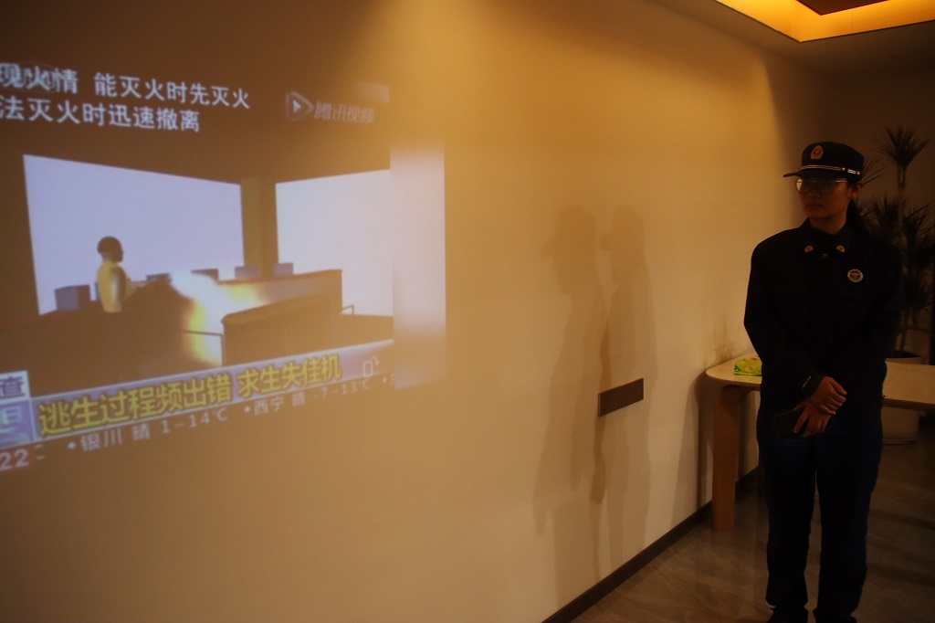 淮安区石榴玉兰湾人才公寓消防演习
