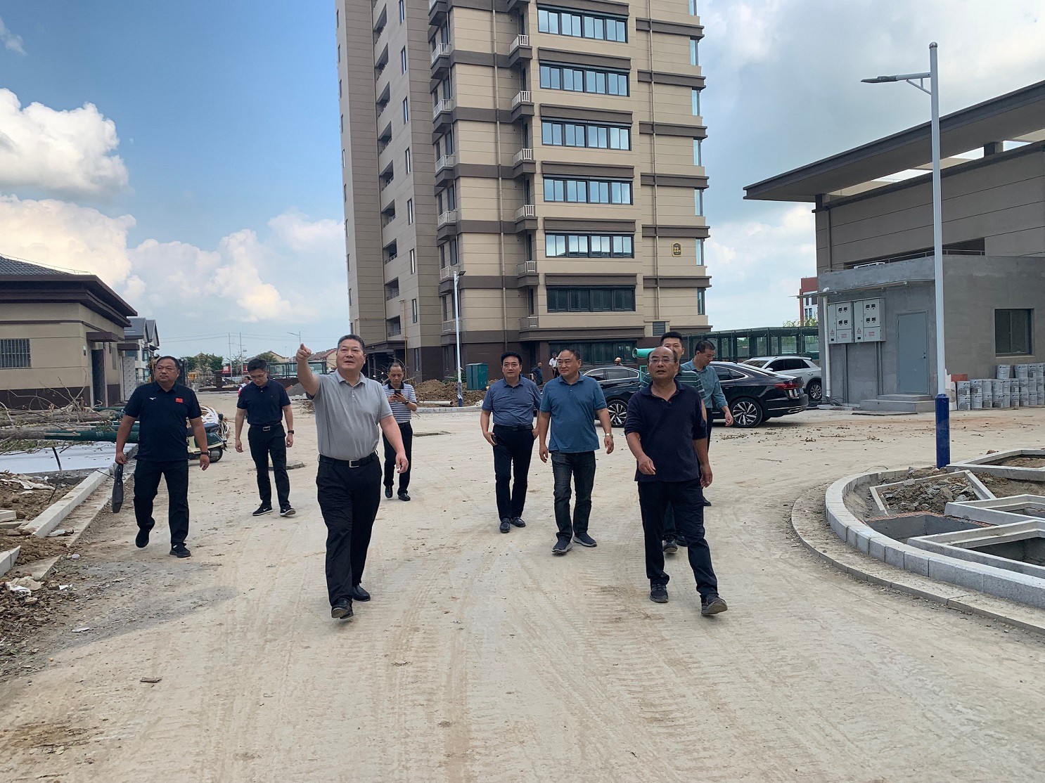 省住建厅来我区督查保障性住房项